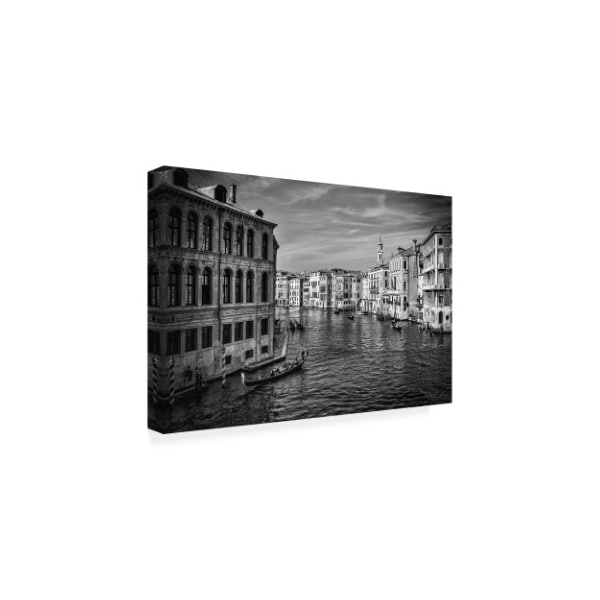 Vladimir Kostk 'Venice Canals Cityscape' Canvas Art,12x19